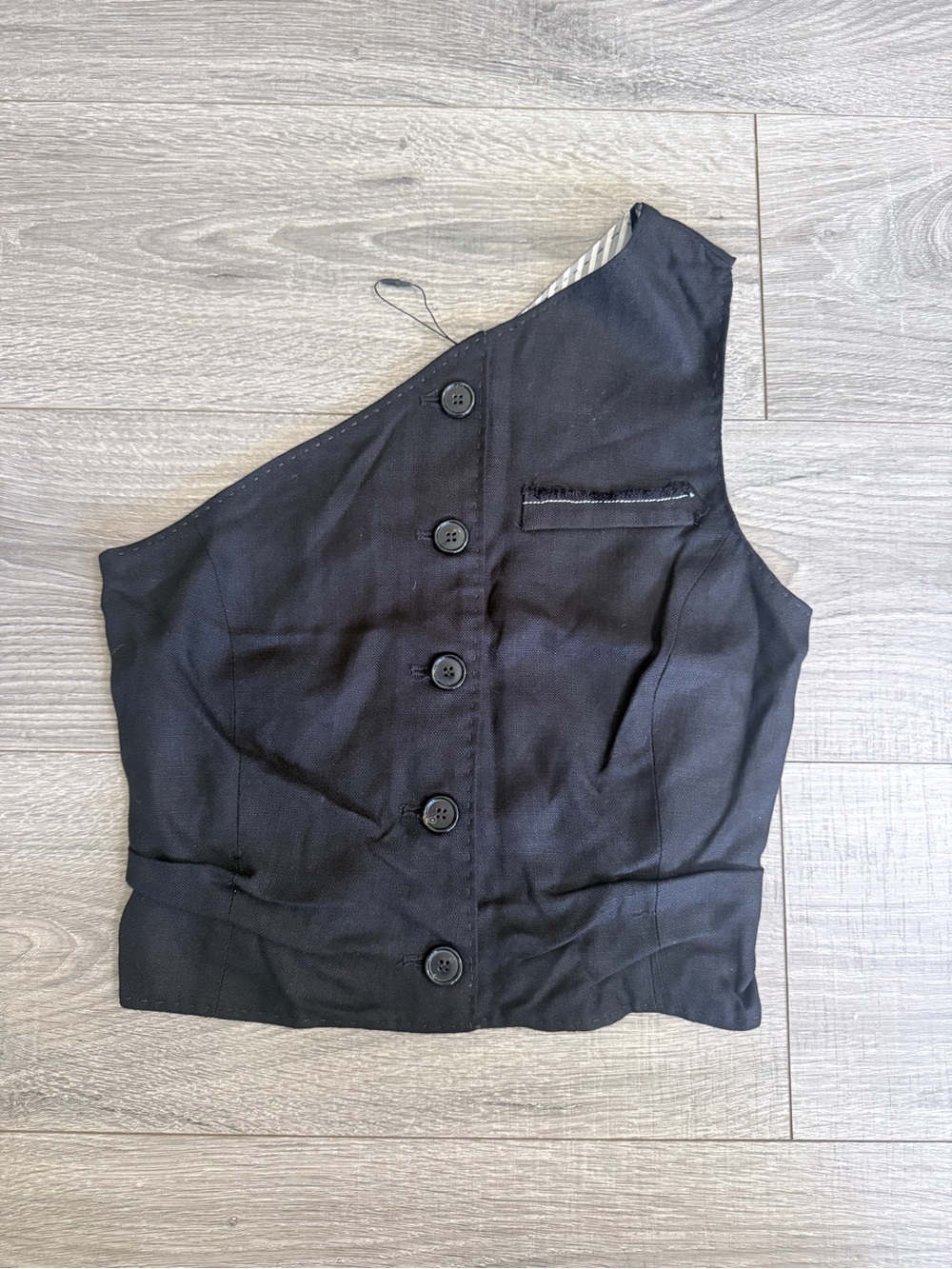 ZARA One Shoulder Vest